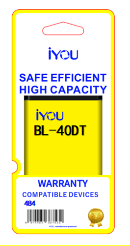 BATTERY BL-40DT