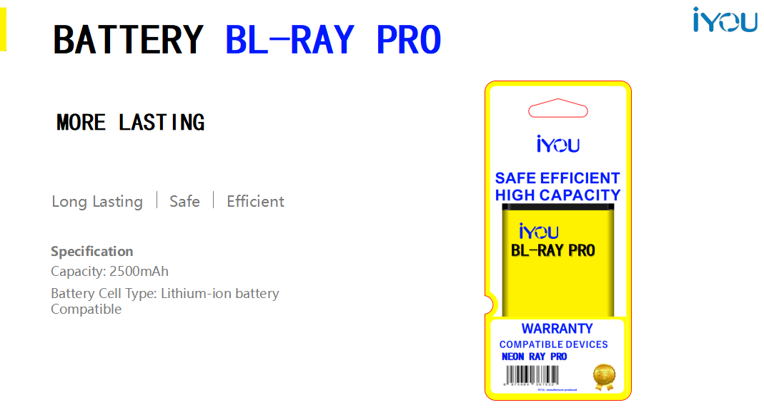 BATTERY BL-RAY PRO