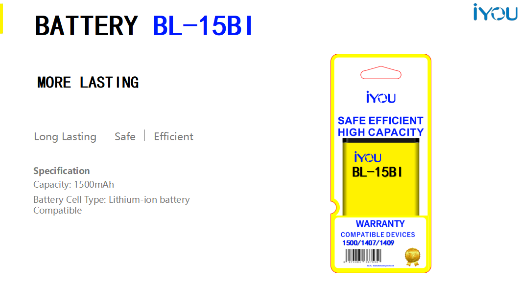 BATTERY BL-15BI