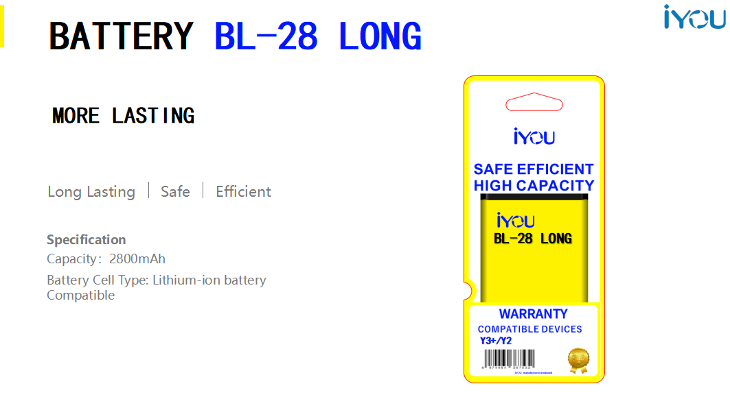 BATTERY BL-28 LONG